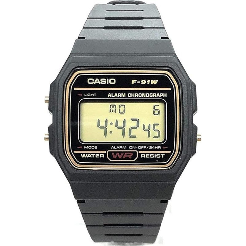 ساعت مچی دیجیتال کاسیو کد F-91WG-9D