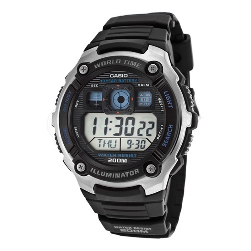 ساعت مچی دیجیتال مردانه کاسیو مدل AE-2000W-1A