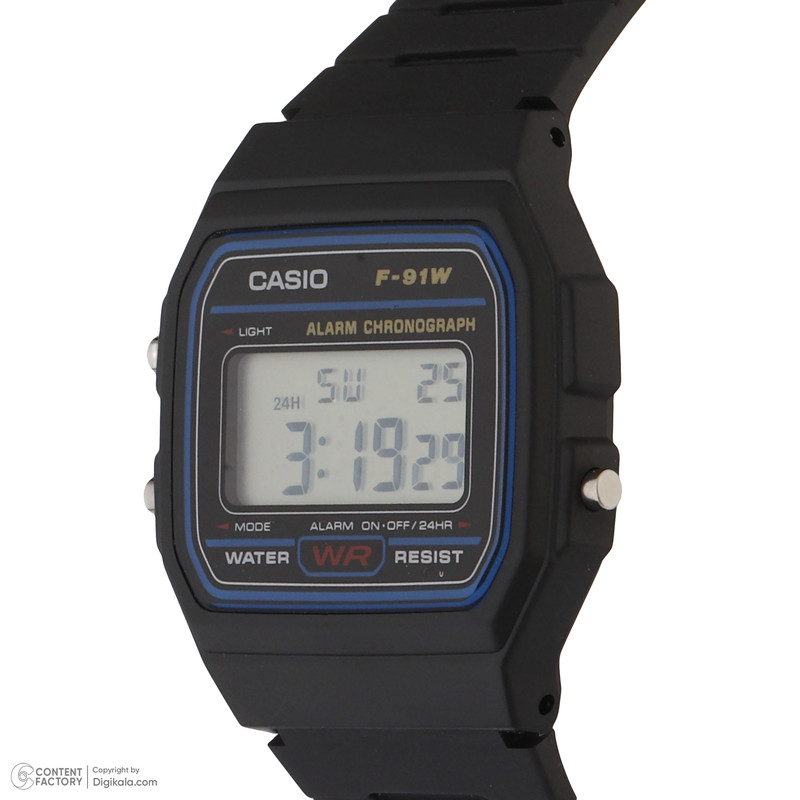 ساعت مچی دیجیتال مردانه کاسیو مدل F-91W-1DG