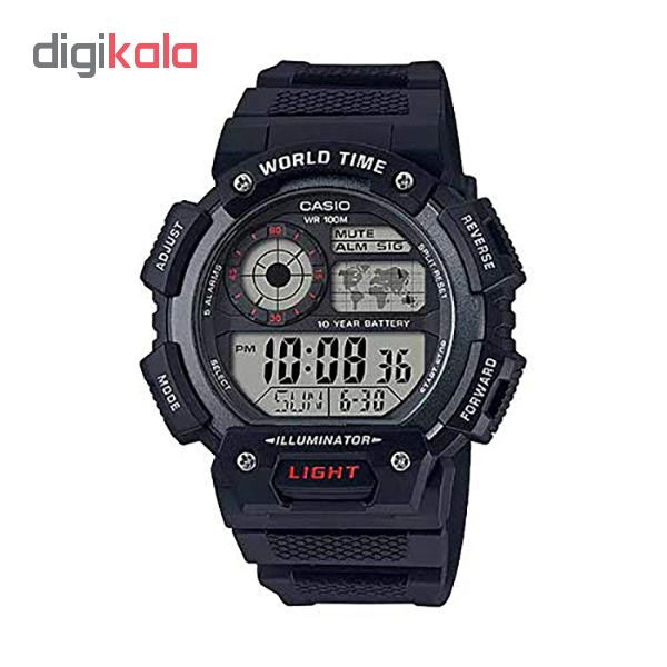 ساعت مچی دیجیتال مردانه کاسیو مدل AE-1400WHD-1AVDF