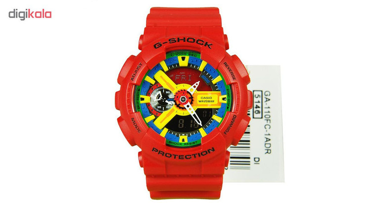 ساعت مچی دیجیتال مردانه کاسیو مدل مدل GA-110FC-1ADR