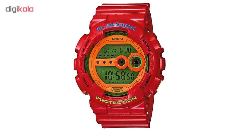 ساعت مچی دیجیتالی کاسیو جی شاک مدل GD-100HC-4DR