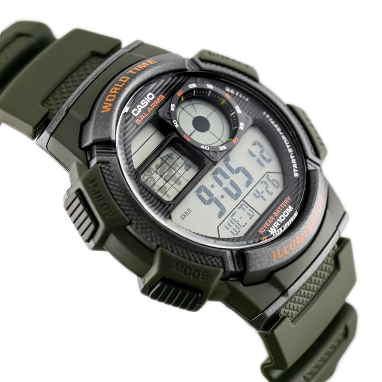 ساعت مچی دیجیتال کاسیو مدل AE-1000W-3AVDF