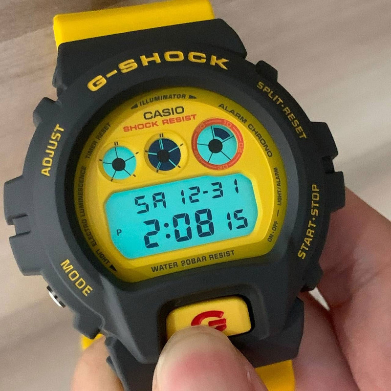 ساعت مچی دیجیتال مردانه کاسیو مدل DW-6900Y-9DR