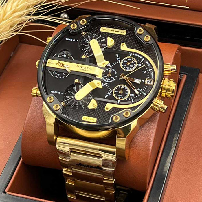 ساعت مچی عقربهای مردانه دیزل مدل 7 موتوره کد 27889