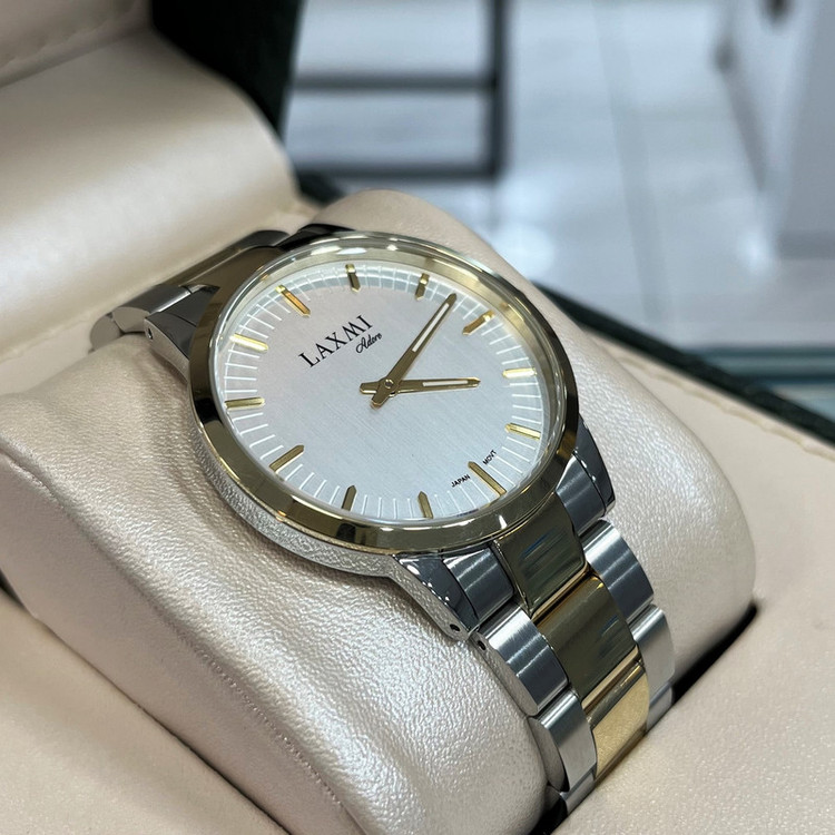 ساعت مچی عقربهای مردانه کوارتز لاکسمی مدل 8122G-4