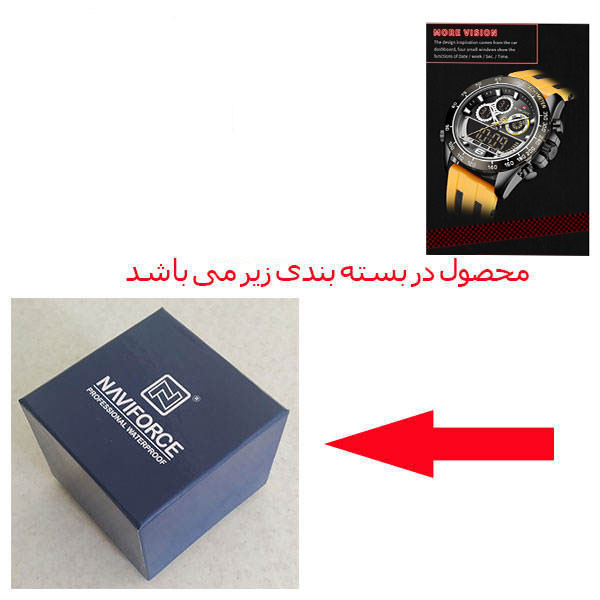 ساعت مچی عقربهای مردانه نیوی فورس مدل NF9188T BBY