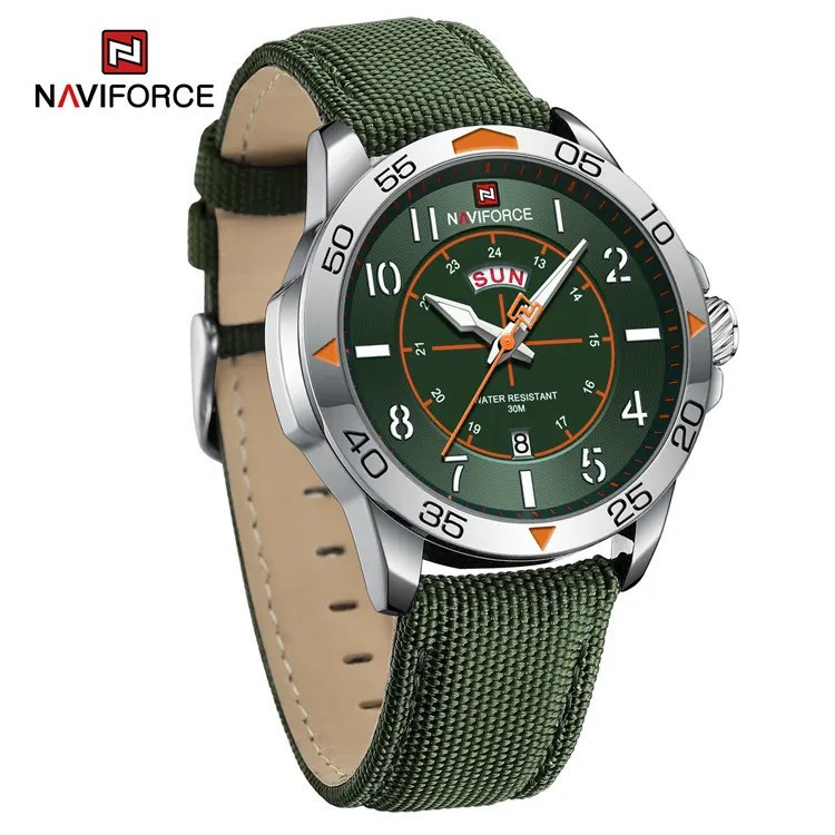 ساعت مچی عقربهای مردانه نیوی فورس مدل NF9204SGN