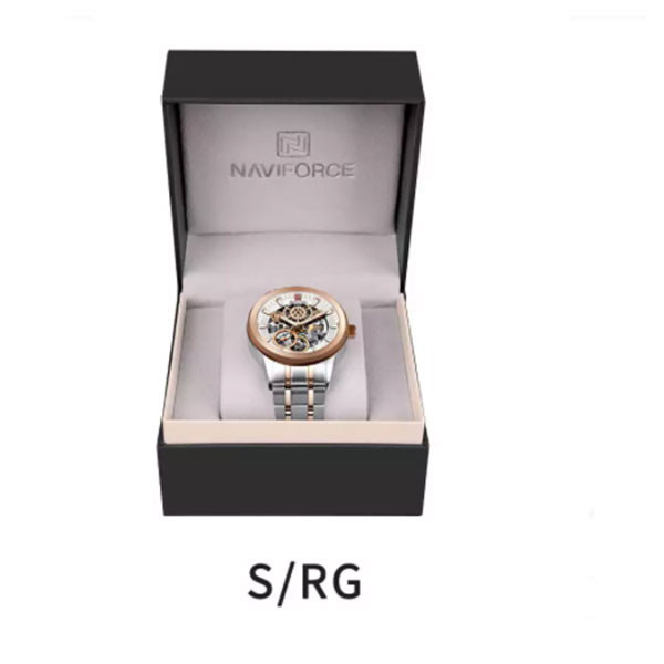 ساعت مچی عقربهای مردانه نیوی فورس مدل NFS1002 SRG