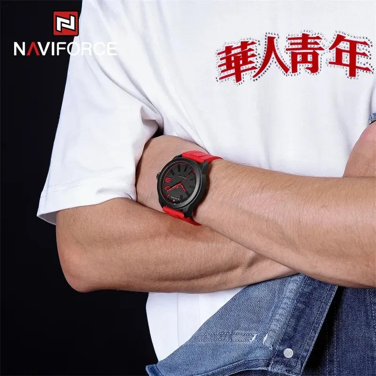 ساعت مچی عقربهای مردانه نیوی فورس مدل NF9202BBR