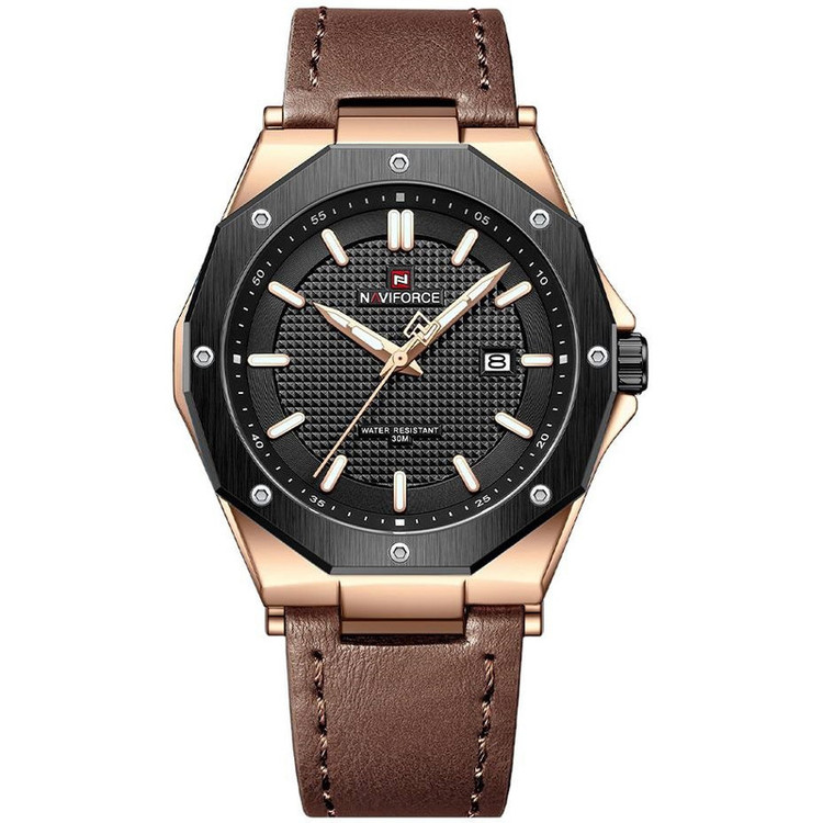 ساعت مچی عقربهای مردانه نیوی فورس مدل NF9200 BROWN