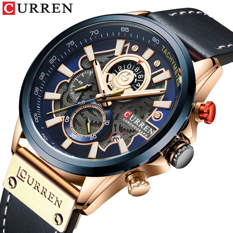 ساعت مچی عقربهای مردانه کورن واتچ مدل curren 8380