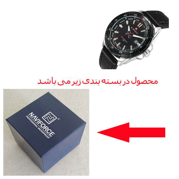 ساعت مچی عقربهای مردانه نیوی فورس مدل NF9056 SB
