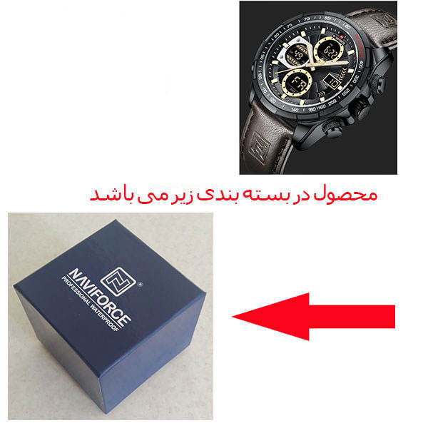 ساعت مچی عقربهای مردانه نیوی فورس مدل NF9197L BYDBN