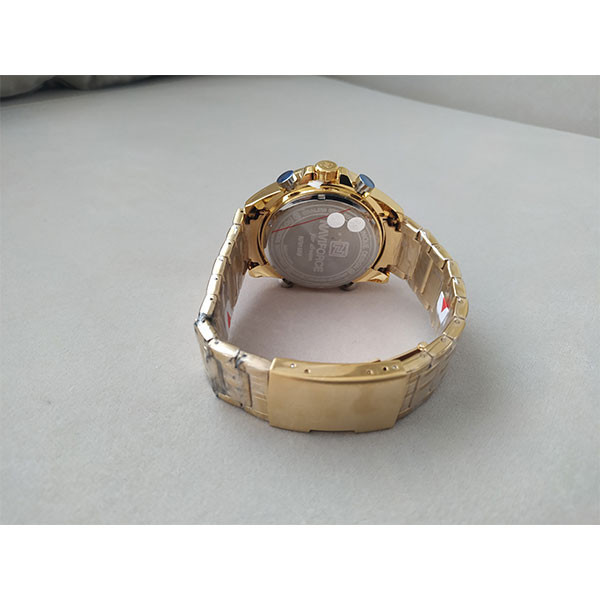 ساعت مچی عقربهای کوارتز مردانه نیوی فورس مدل NF9190 GG