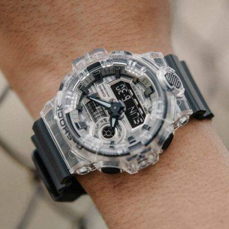 ساعت مچی عقربهای کوارتز مردانه کاسیو مدل GA-700SKC-1ADR
