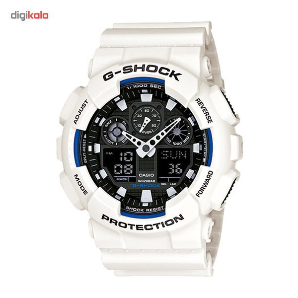 ساعت مچی عقربهای مردانه کاسیو مدل GA-100B-7ADR