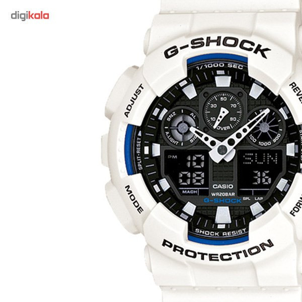 ساعت مچی عقربهای مردانه کاسیو مدل GA-100B-7ADR