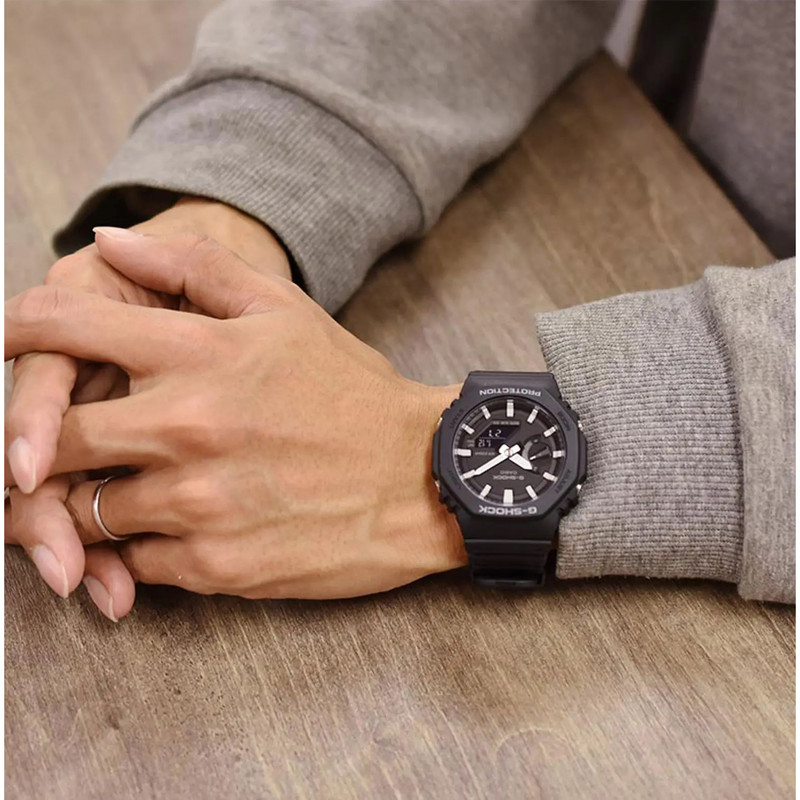 ساعت مچی عقربهای کوارتز مردانه کاسیو مدل GA-2100-1ADR