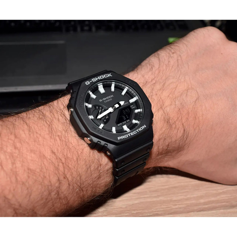 ساعت مچی عقربهای کوارتز مردانه کاسیو مدل GA-2100-1ADR