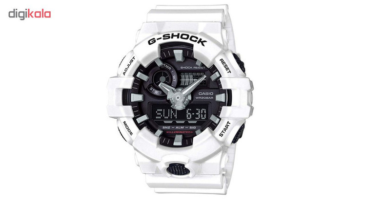 ساعت مچی عقربهای کوارتز کاسیو مدل GA-700-7ADR