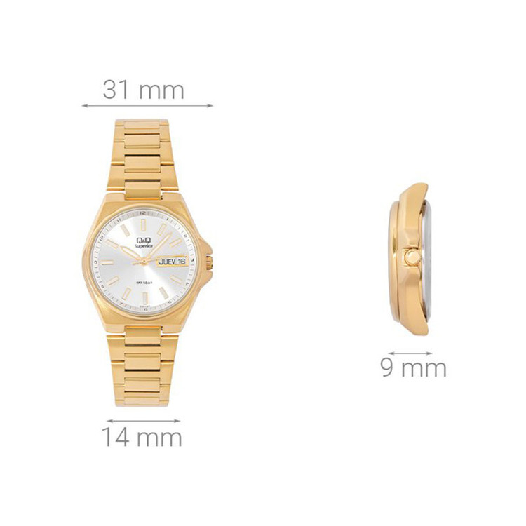 ست ساعت مچی عقربه ای زنانه و مردانه کیو اند کیو مدل S397J001Y-S396J001Y