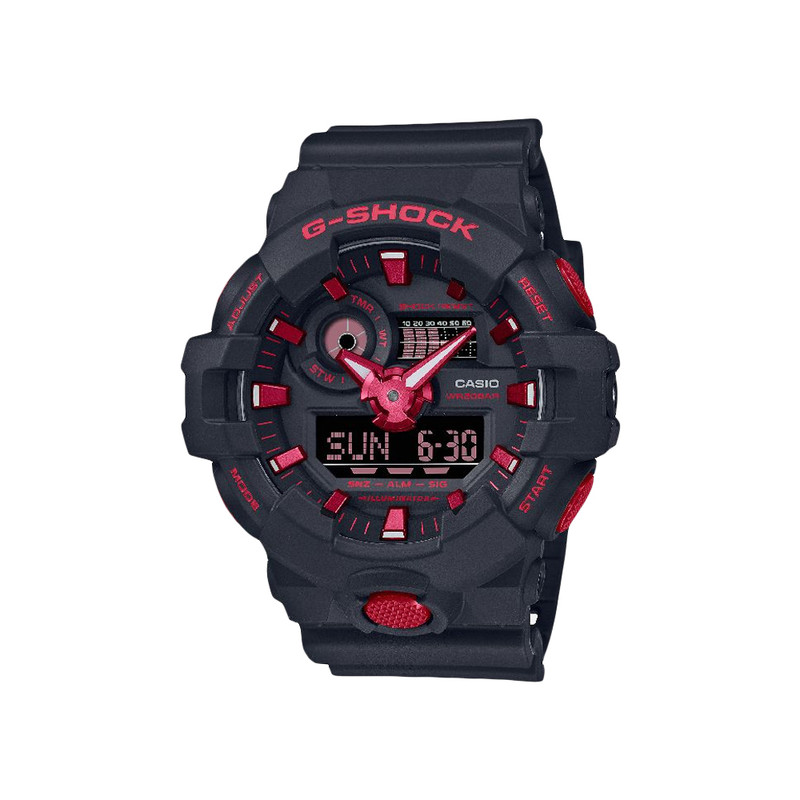 ساعت مچی عقربهای مردانه کاسیو مدل GA-700BNR-1ADR