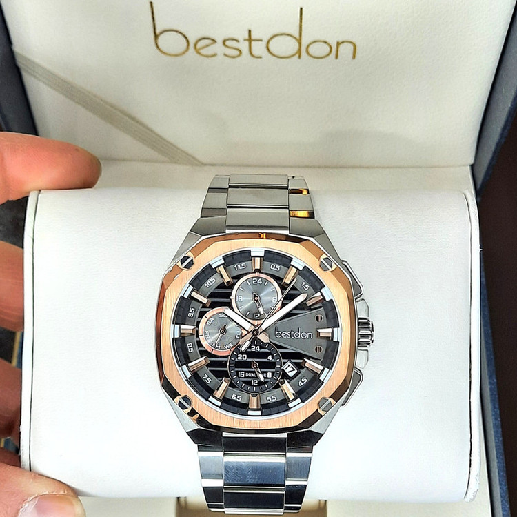 ساعت مچی عقربهای مردانه کوارتز بستدون مدل BD99405G-B04