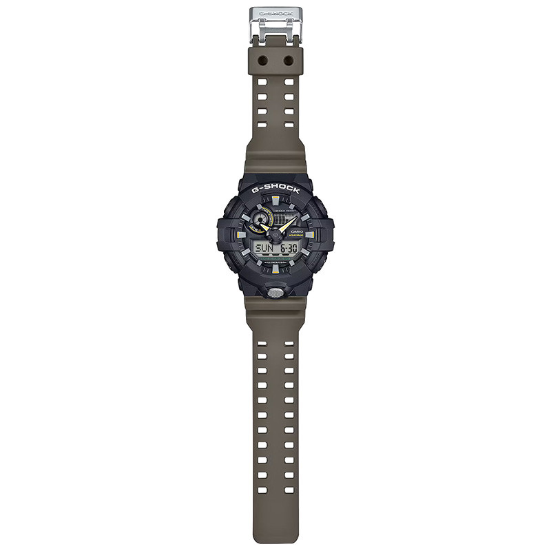 ساعت مچی عقربهای مردانه کوارتز کاسیو مدل GA-710TU-1A3DR