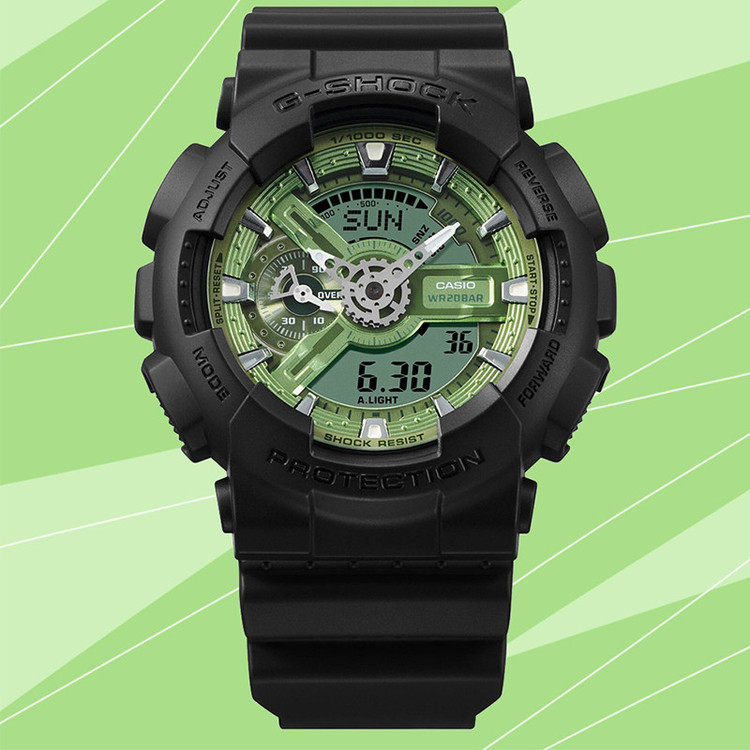 ساعت مچی عقربهای کوارتز مردانه کاسیو مدل GA-110CD-1A3DR