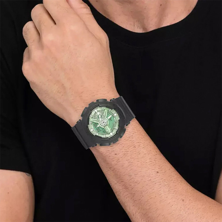 ساعت مچی عقربهای کوارتز مردانه کاسیو مدل GA-110CD-1A3DR
