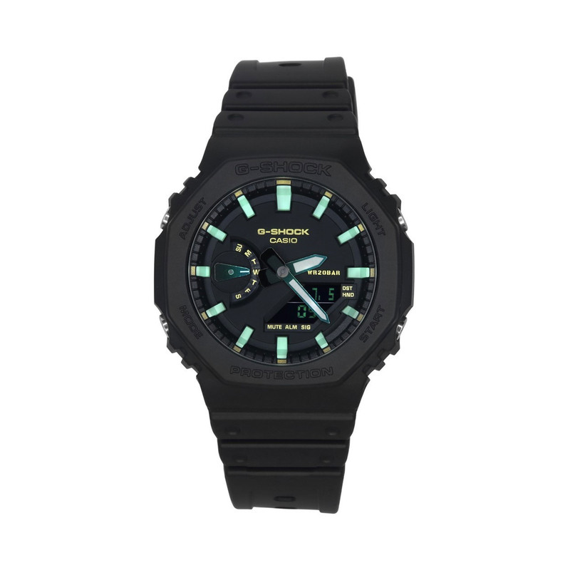 ساعت مچی عقربهای مردانه کوارتز کاسیو مدل GA-2100RC-1ADR