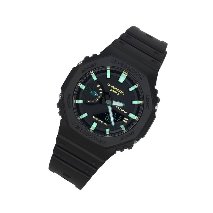 ساعت مچی عقربهای مردانه کوارتز کاسیو مدل GA-2100RC-1ADR