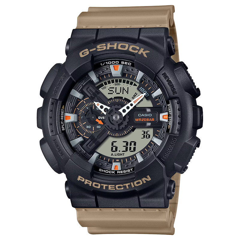 ساعت مچی عقربهای مردانه کوارتز کاسیو مدل GA-110TU-1A5DR