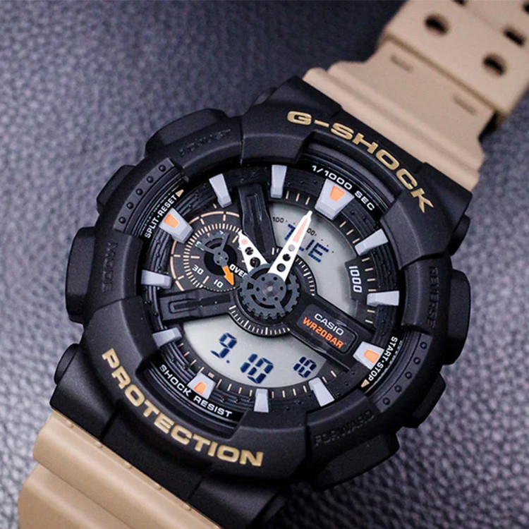 ساعت مچی عقربهای مردانه کوارتز کاسیو مدل GA-110TU-1A5DR