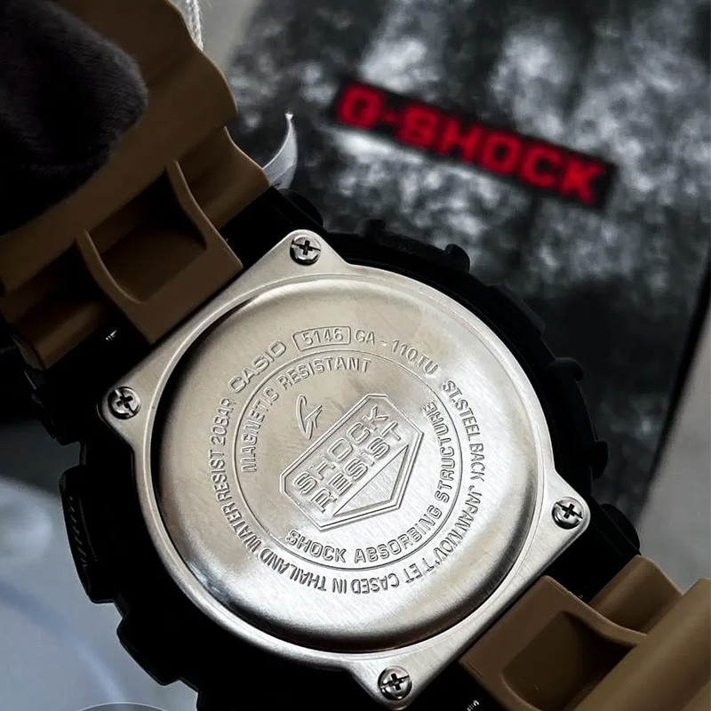 ساعت مچی عقربهای مردانه کوارتز کاسیو مدل GA-110TU-1A5DR