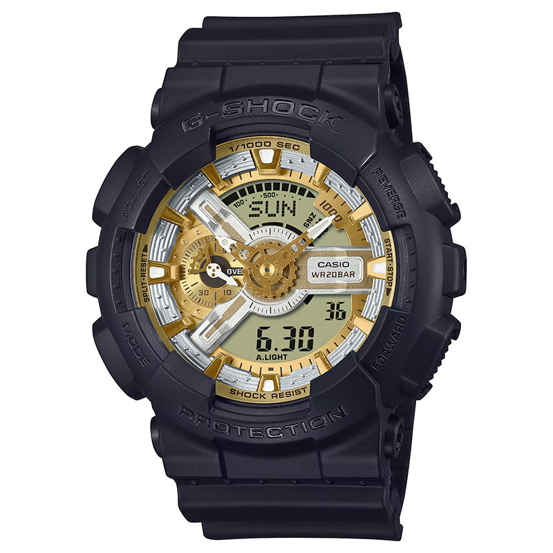 ساعت مچی عقربهای مردانه کوارتز کاسیو مدل GA-110CD-1A9DR