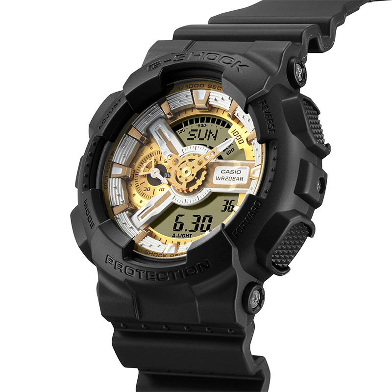 ساعت مچی عقربهای مردانه کوارتز کاسیو مدل GA-110CD-1A9DR