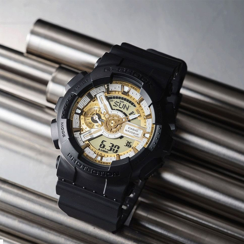 ساعت مچی عقربهای مردانه کوارتز کاسیو مدل GA-110CD-1A9DR