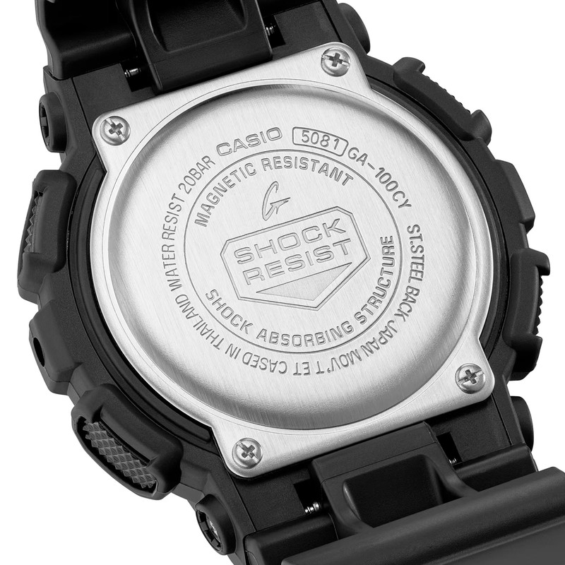 ساعت مچی عقربهای مردانه کاسیو مدل GA-100CY-1ADR