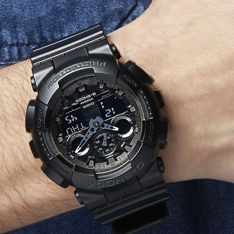 ساعت مچی عقربهای مردانه کوارتز کاسیو مدل GA-100CF-1A