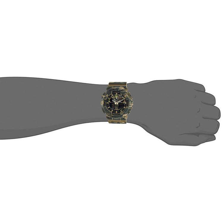 ساعت مچی عقربهای کوارتز مردانه کاسیو مدل GA-100CM-5ADR