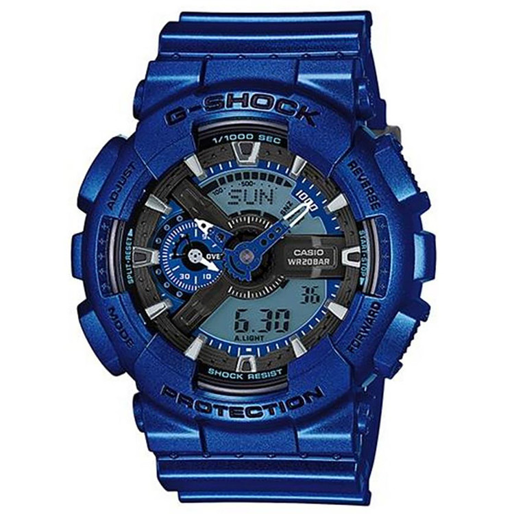 ساعت مچی عقربهای کوارتز کاسیو مدل GA-110NM-2ADR