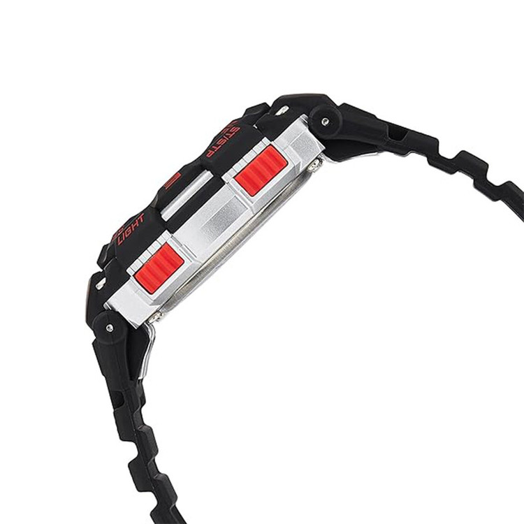 ساعت مچی دیجیتالی کیو اند کیو مدل m149j001y به همراه دستمال مخصوص برند کلین واچ