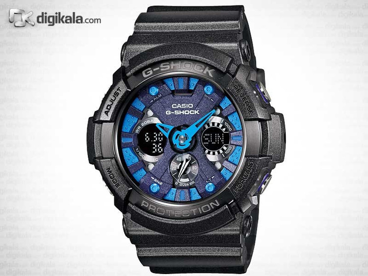 ساعت مچی عقربهای کوارتز مردانه کاسیو مدل GA-200SH-2A