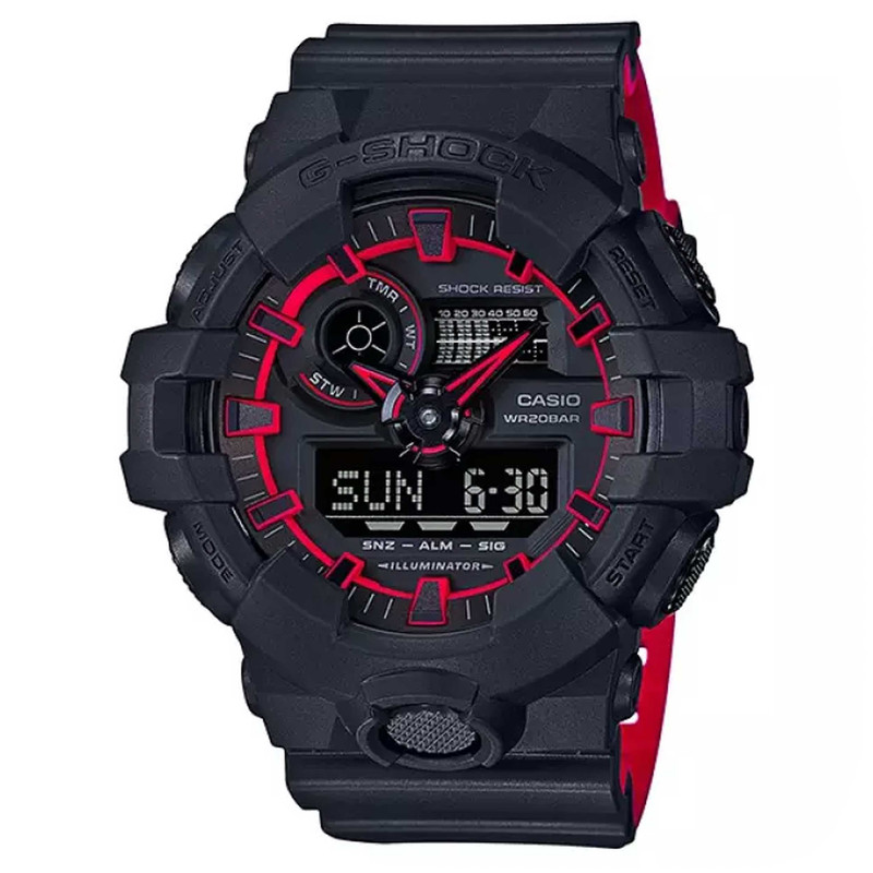 ساعت مچی عقربهای مردانه کاسیو مدل GA-700SE-1A4DR