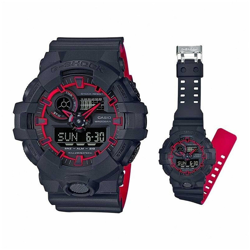 ساعت مچی عقربهای مردانه کاسیو مدل GA-700SE-1A4DR