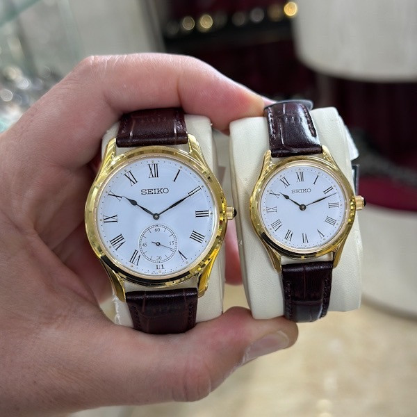 ست ساعت مچی عقربه ای زنانه و مردانه سیکو مدل SRK050P1