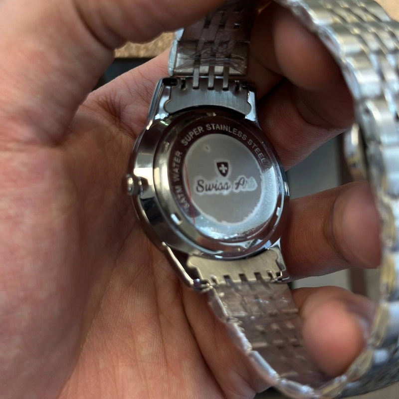 ست ساعت مچی عقربه ای زنانه و مردانه سوئیس آرت مدل 990035lm