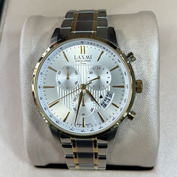 ست ساعت مچی عقربه ای زنانه و مردانه لاکسمی مدل 8534G - 8534L